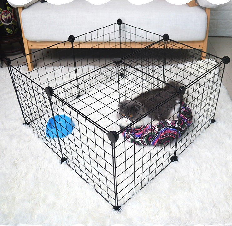 Heavy-Duty Dog & Pet Safety Barrier Fence | Expandable & Secure Enclosure