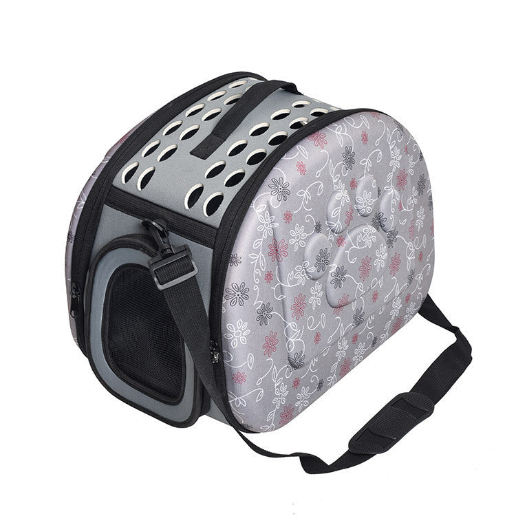 Large Dog & Cat Straddle Bag | Folding, Breathable Fashion Pet Backpack