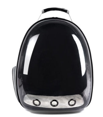 Breathable Bubble Pet Carrier Handbag | Portable Puppy & Rabbit Rucksack with Wide View
