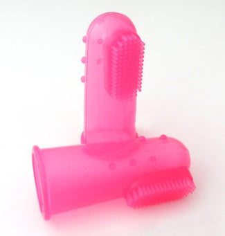 Gentle Pet Oral Care: Super Soft Finger Toothbrush for Dogs and Cats