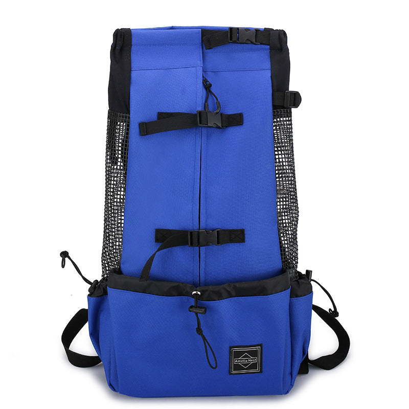 Double Shoulder Pet Carrier Backpack | Outdoor Travel Bag for Dogs & Puppies