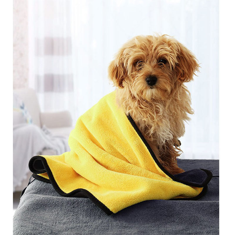 Durable & Highly Absorbent Pet Towel | Essential Pet Supplies