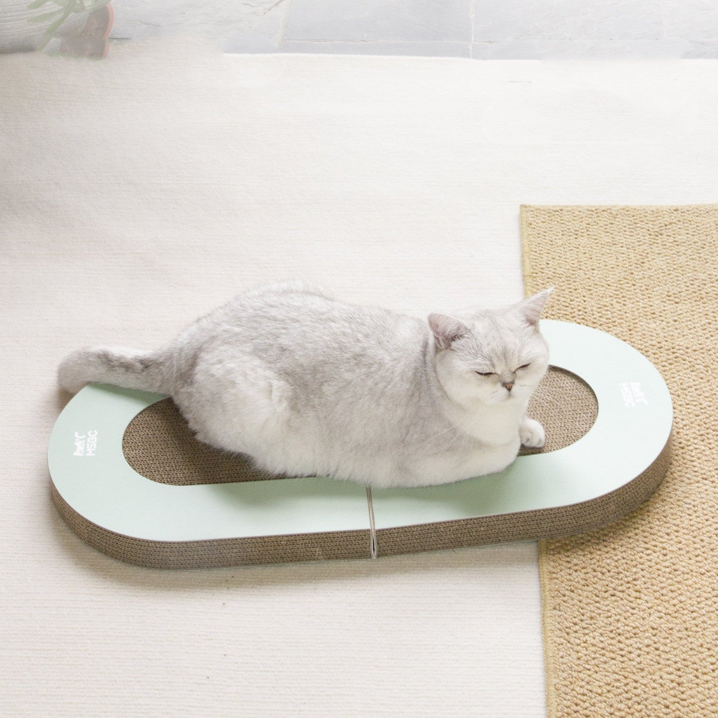 Durable Corrugated Folding Cat Scratcher | Pet Supplies Interactive Ball Toy