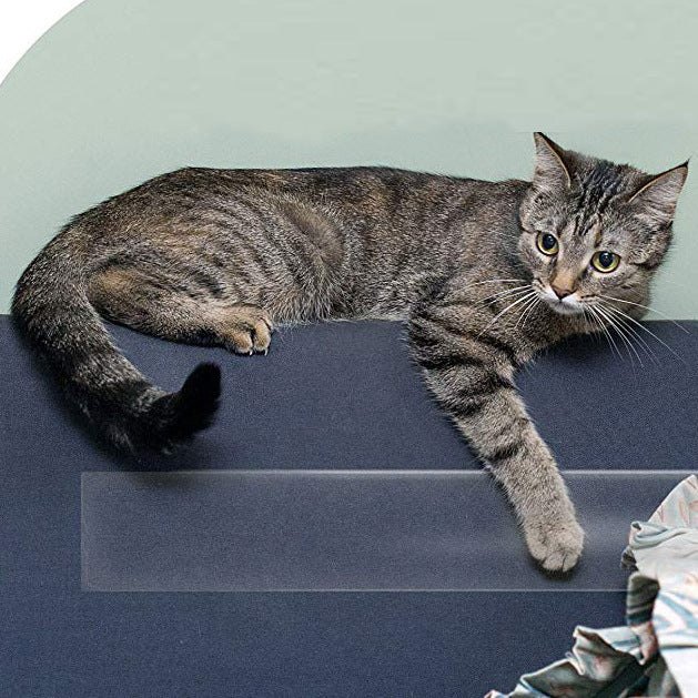 Pet Cat Anti-Scratch Protective Furnishings Tape | Clear Sofa Guard Stickers