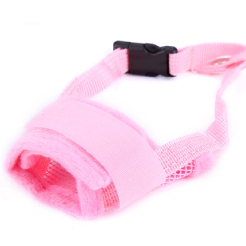 Soft Adjustable Pet Mask | Anti-Barking & Non-Biting Dog Muzzle