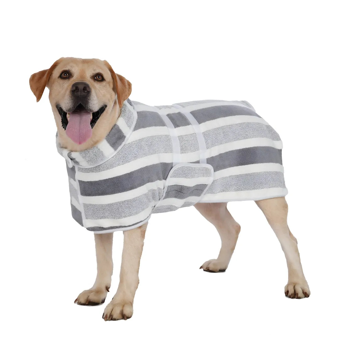 Quick-Drying Dog Bathrobe