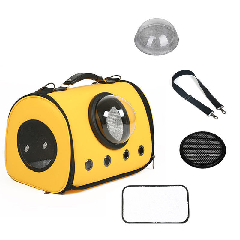 Cat Travel Space Capsule Bag | Large-Capacity Portable Diagonal Carrier