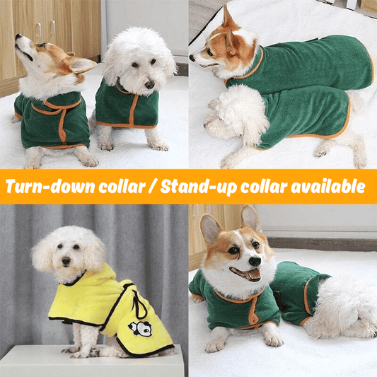Lightweight Super Absorbent Pet Bathrobe